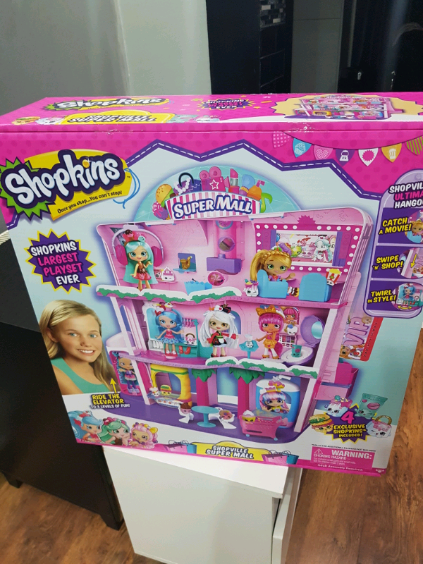 shopkins super mall playset